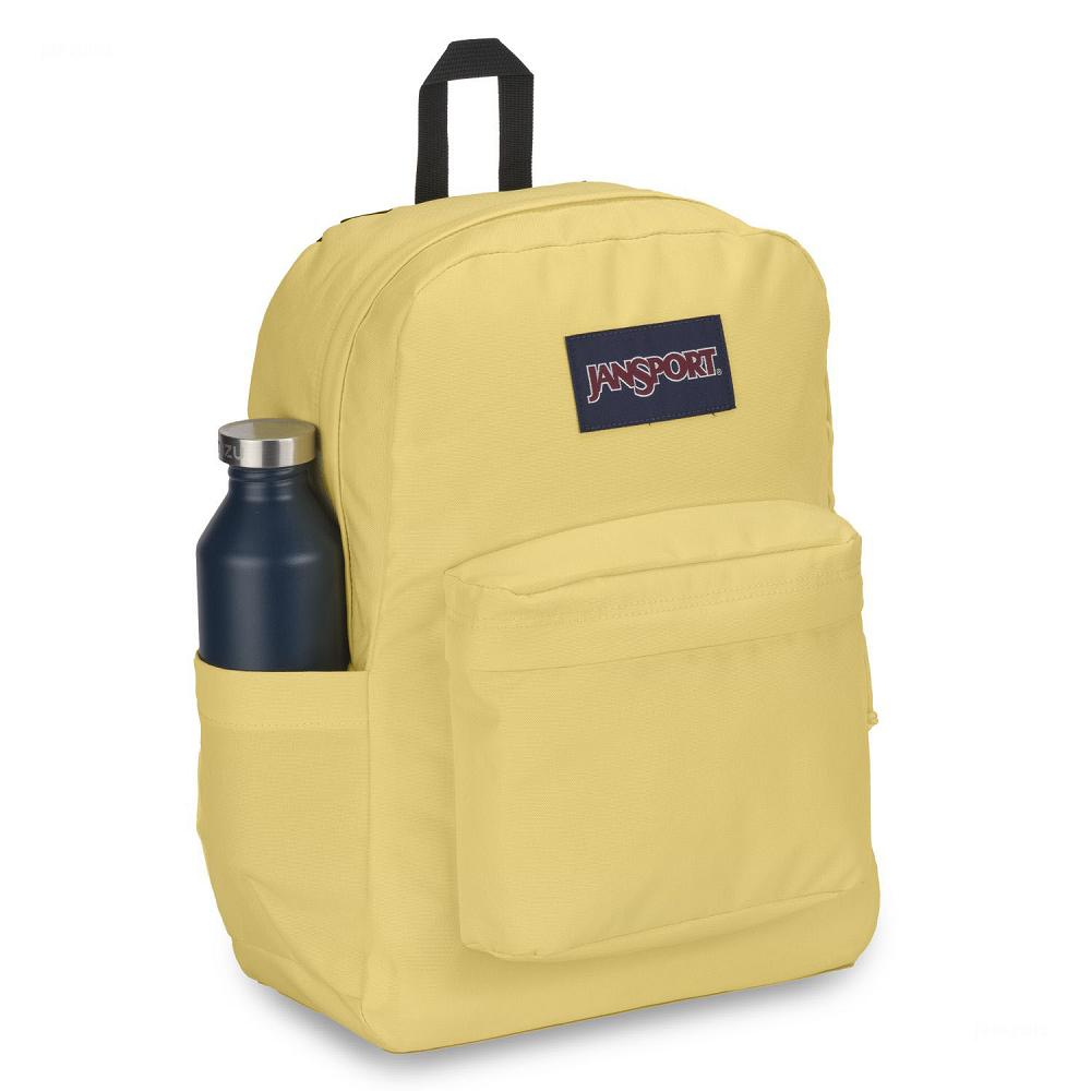 Yellow JanSport SuperBreak® Plus School Backpacks | US_JS509