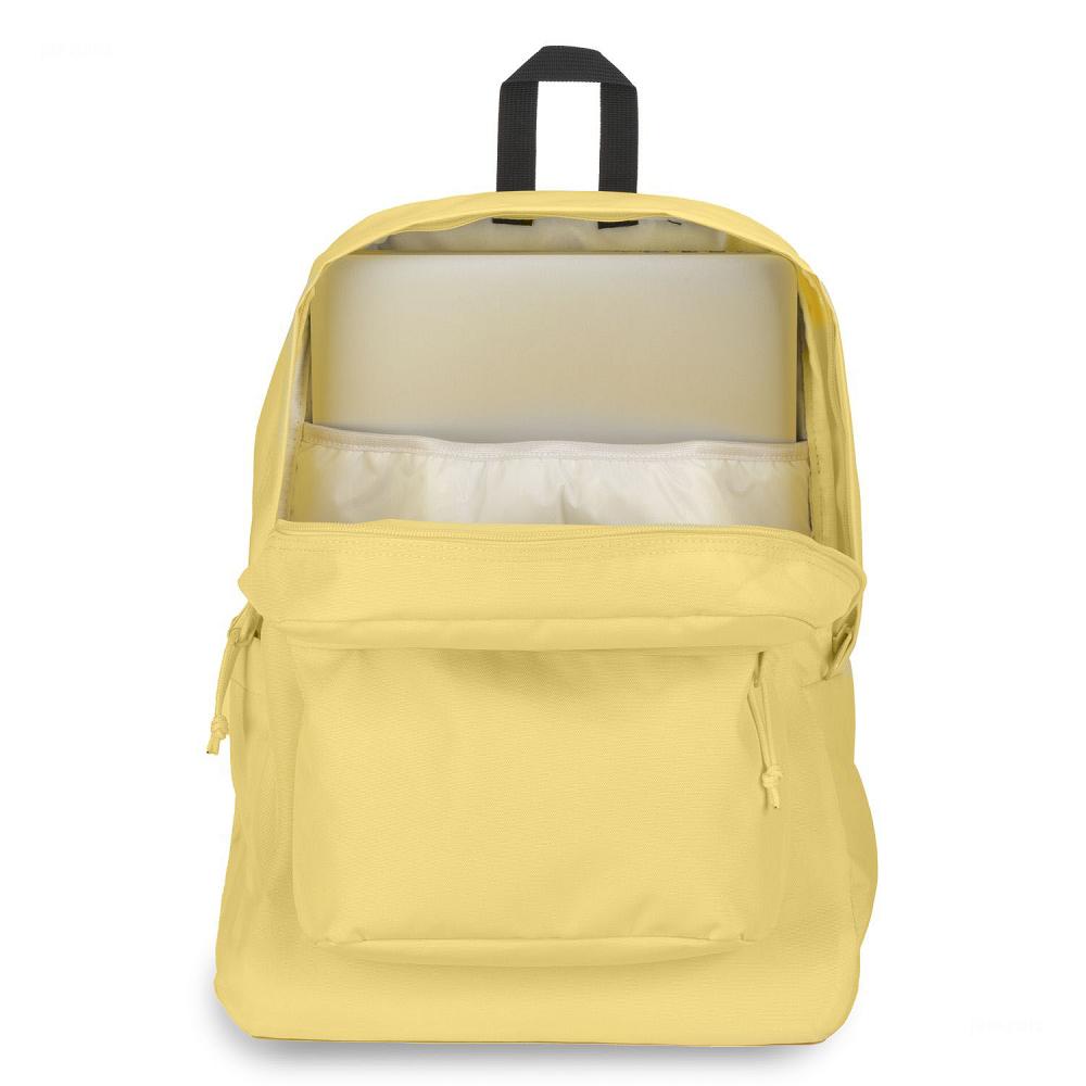 Yellow JanSport SuperBreak® Plus School Backpacks | US_JS509