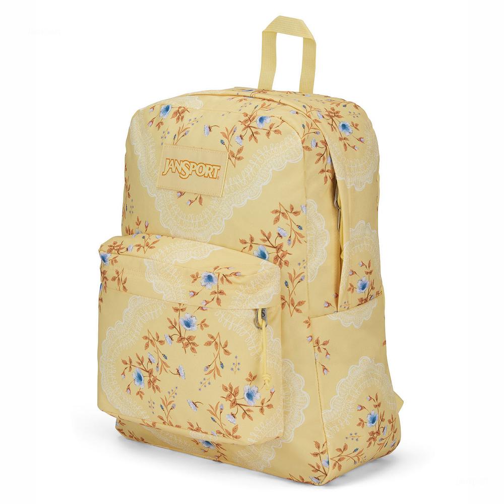 Yellow JanSport SuperBreak® Plus School Backpacks | US_JS534