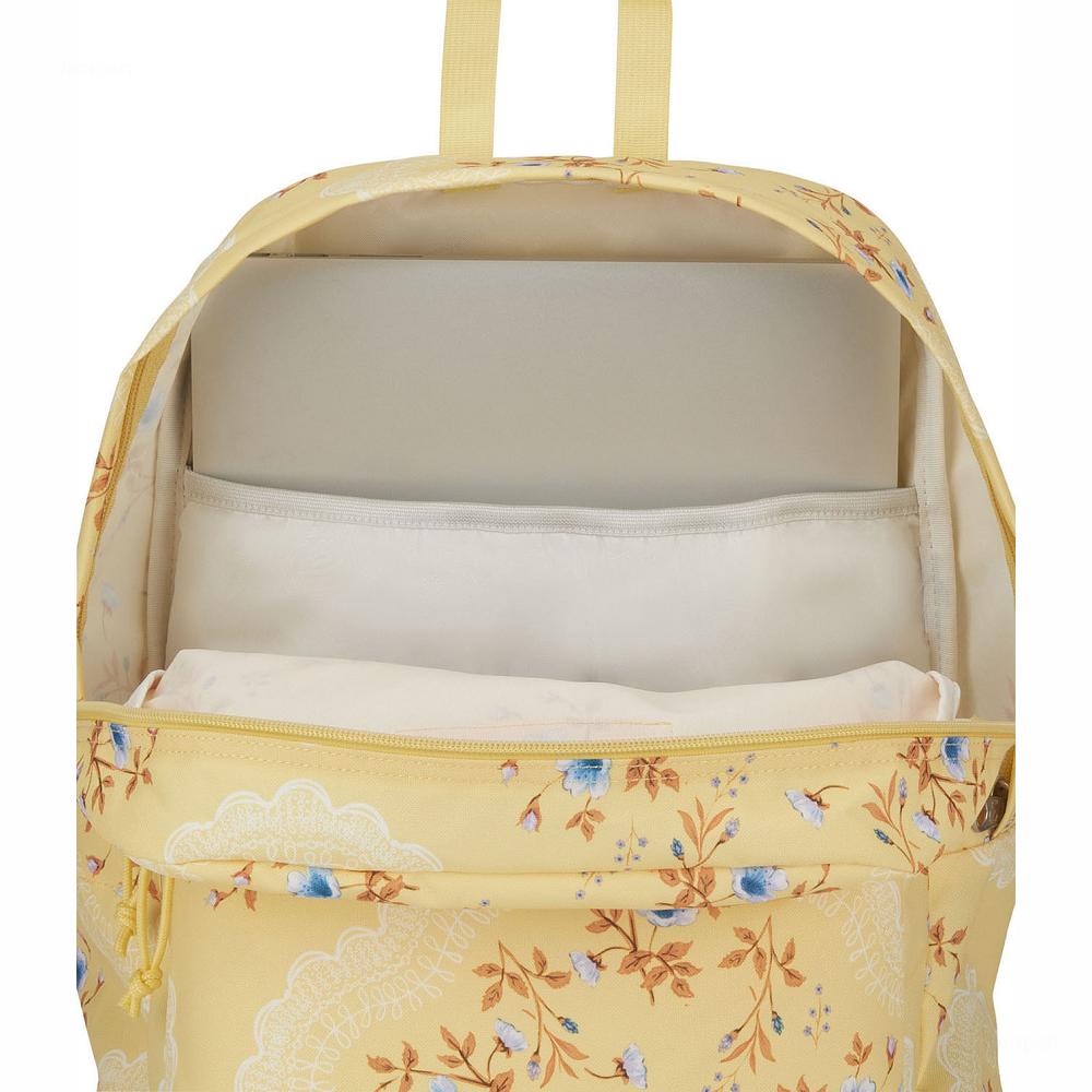 Yellow JanSport SuperBreak® Plus School Backpacks | US_JS534