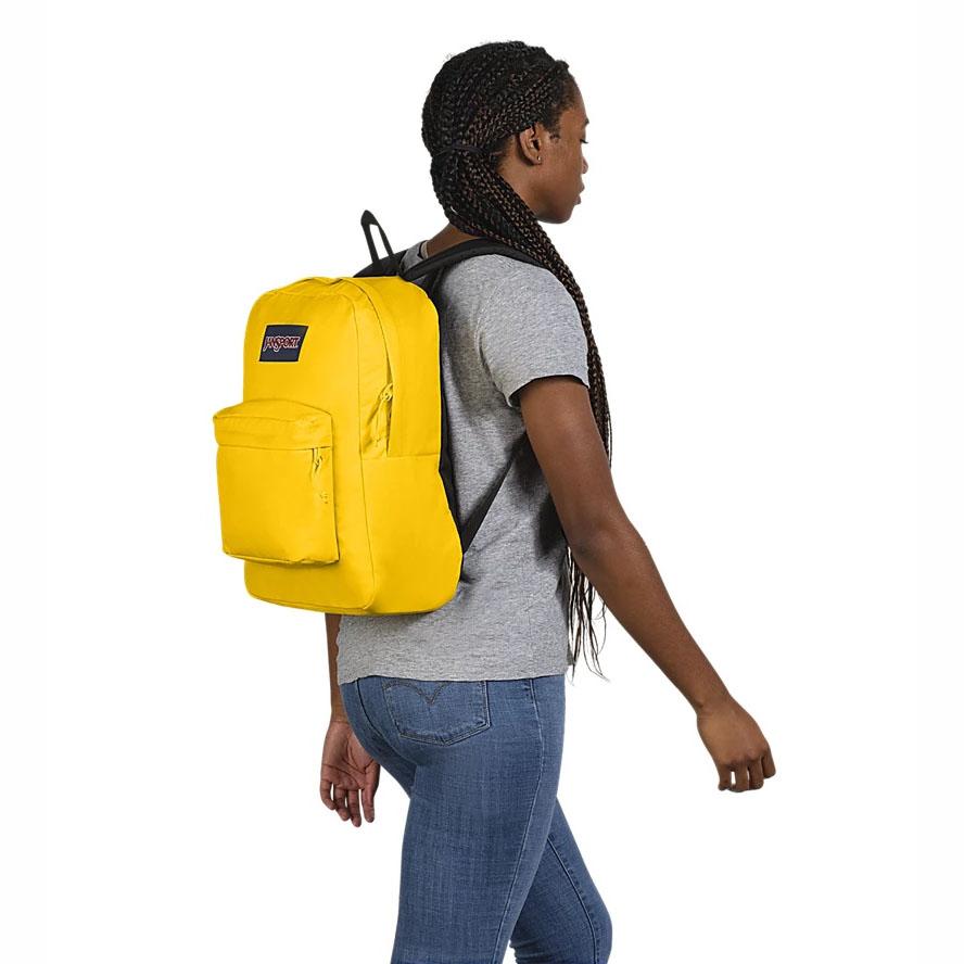 Yellow JanSport SuperBreak® School Backpacks | US_JS234